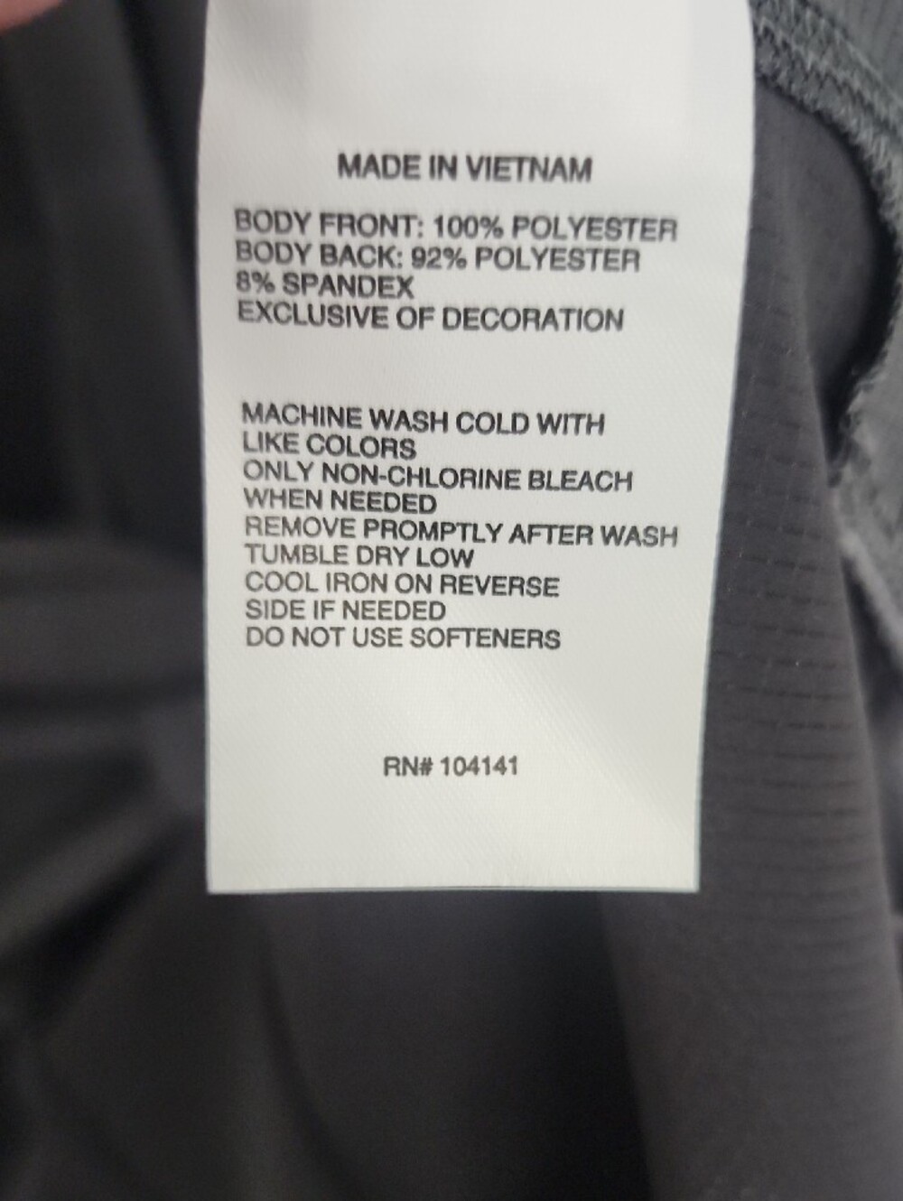 DSG Men's Athletic Moisture Wicking Run Tank Gray and Black Men's Size Large New - Picture 6 of 8